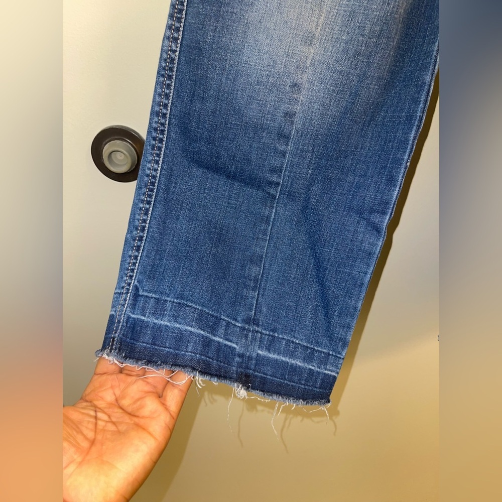 Ella Moss Cropped Wide Leg Jeans 27 - Picture 3 of 11